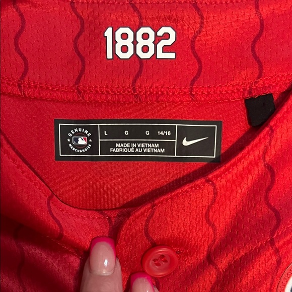 Nike Red St. Louis Cardinals Kids Jersey - Picture 2 of 8